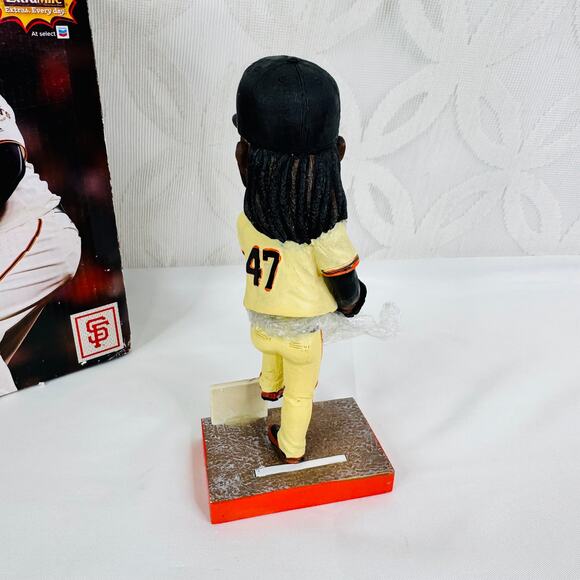 Johnny Cueto San Francisco Giants MLB 2017 SGA Bobblehead Shimmy Bobble - Picture 3 of 6